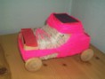  cars from wood and wool 100%